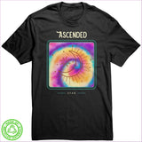 Black - Ascended Recycled Fabric Unisex Tee - Unisex T-Shirt at TFC&H Co.