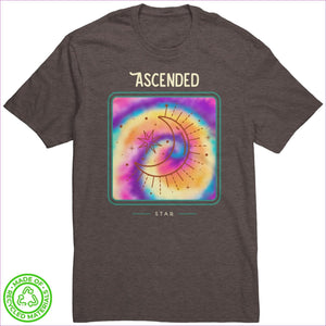 Deep Brown Heather - Ascended Recycled Fabric Unisex Tee - Unisex T-Shirt at TFC&H Co.