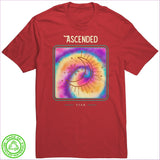 Ruby Red - Ascended Recycled Fabric Unisex Tee - Unisex T-Shirt at TFC&H Co.