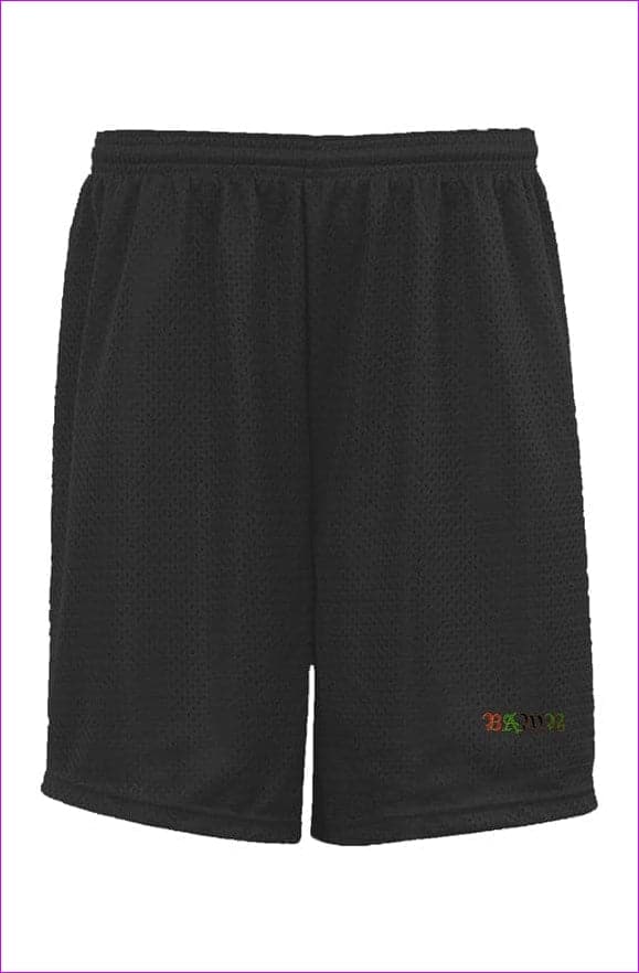 Black - B.A.M.N - By Any Means Necessary Classic Mesh Shorts - unisex shorts at TFC&H Co.