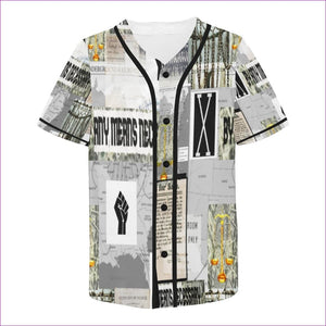 - B.A.M.N (By Any Means Necessary) Clothing 2 Men's Baseball Jersey - mens jersey at TFC&H Co.