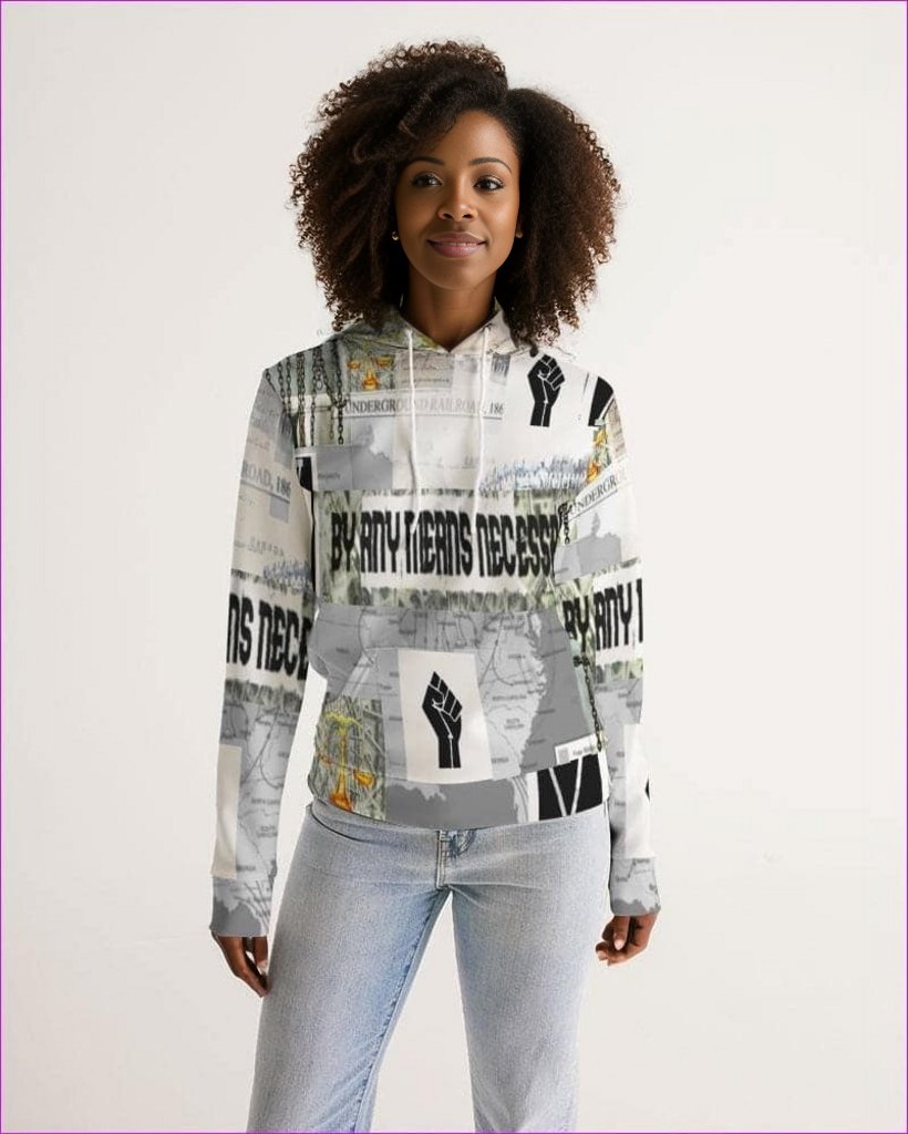 B.A.M.N (By Any Means Necessary) Clothing 2 Womens Hoodie - Women's Hoodie at TFC&H Co.