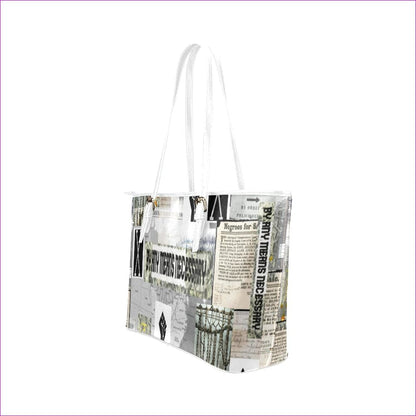 B.A.M.N (By Any Means Necessary) Clothing 2 Womens Leather Tote -2 styles - handbag at TFC&H Co.