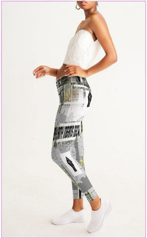 - B.A.M.N (By Any Means Necessary) Clothing 2 Womens Yoga Pants - womens leggings at TFC&H Co.