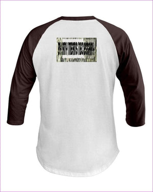 - B.A.M.N (By Any Means Necessary) Clothing Men's 3/4 Sleeve Raglan Shirt - Mens T-Shirts at TFC&H Co.