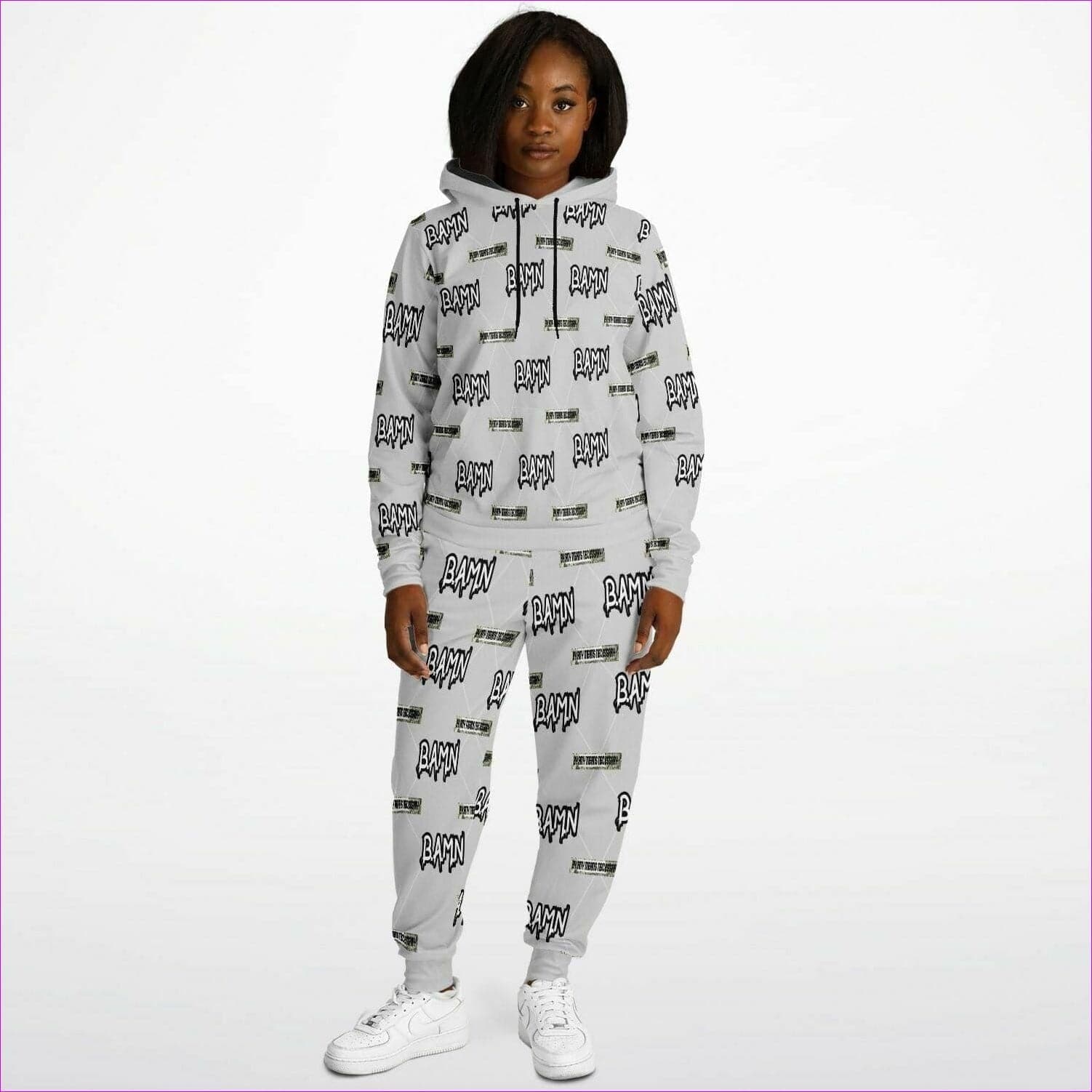 - B.A.M.N (By Any Means Necessary) Unisex Premium Jogging Set - unisex jogging set at TFC&H Co.