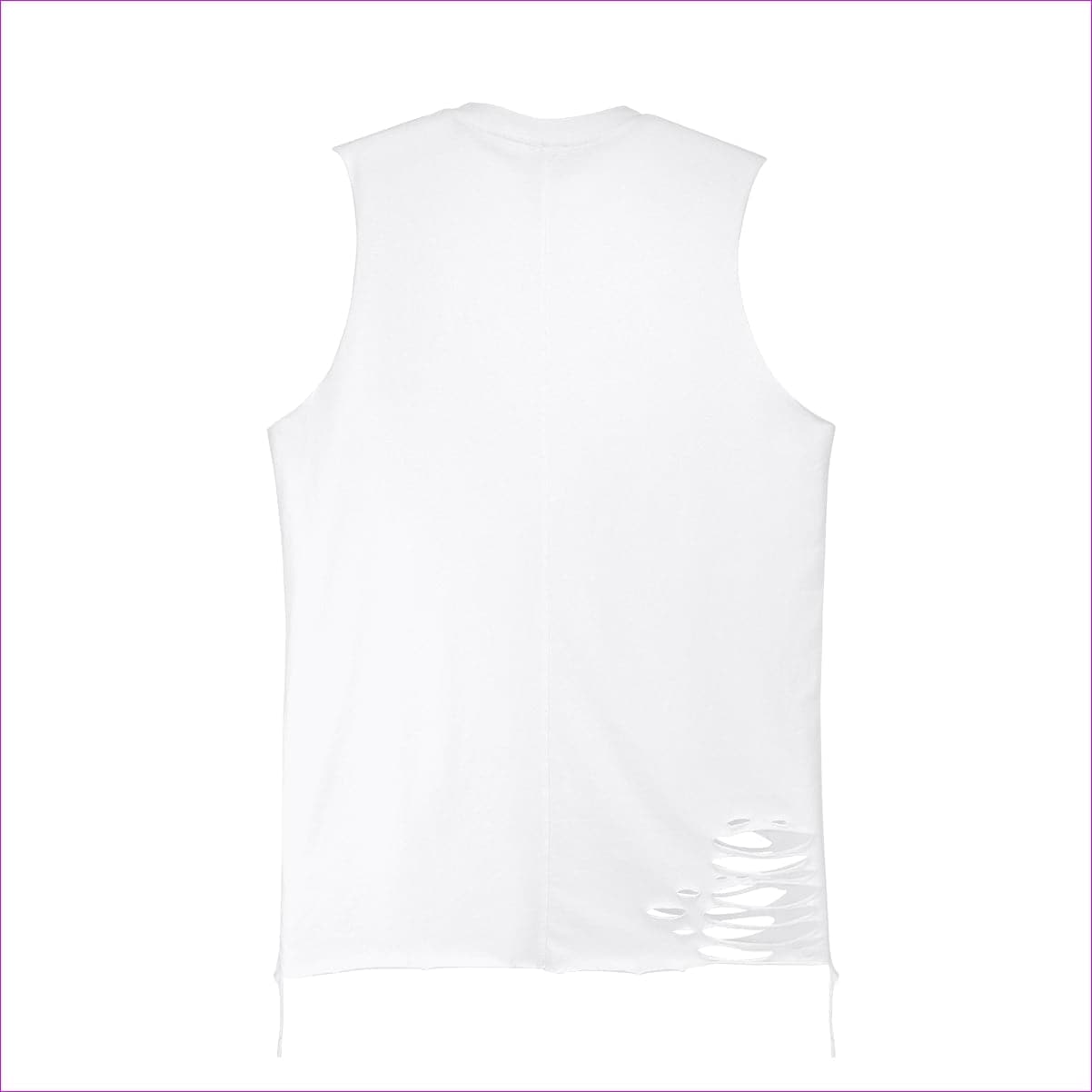 - B.A.M.N (By Any Means Necessary) Unisex Ripped Tank Top - unisex tank top at TFC&H Co.