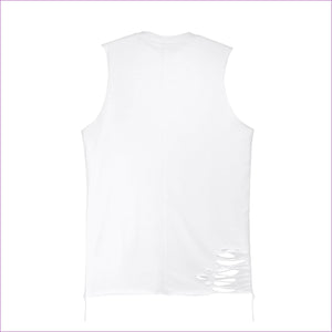 B.A.M.N (By Any Means Necessary) Unisex Ripped Tank Top - unisex tank top at TFC&H Co.