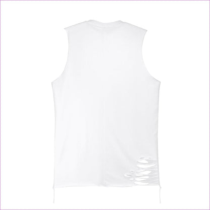 B.A.M.N (By Any Means Necessary) Unisex Ripped Tank Top - unisex tank top at TFC&H Co.
