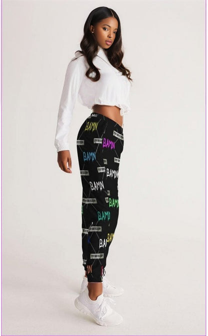 B.A.M.N in Color Womens Track Pants - women's track pants at TFC&H Co.