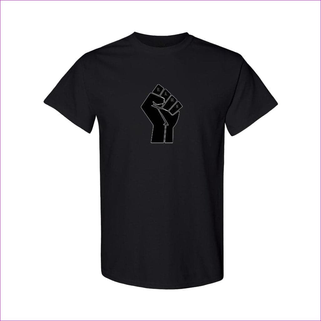 Black B.A.M.N Unisex Heavy Cotton Organic T-Shirt - Unisex T-Shirt at TFC&H Co.