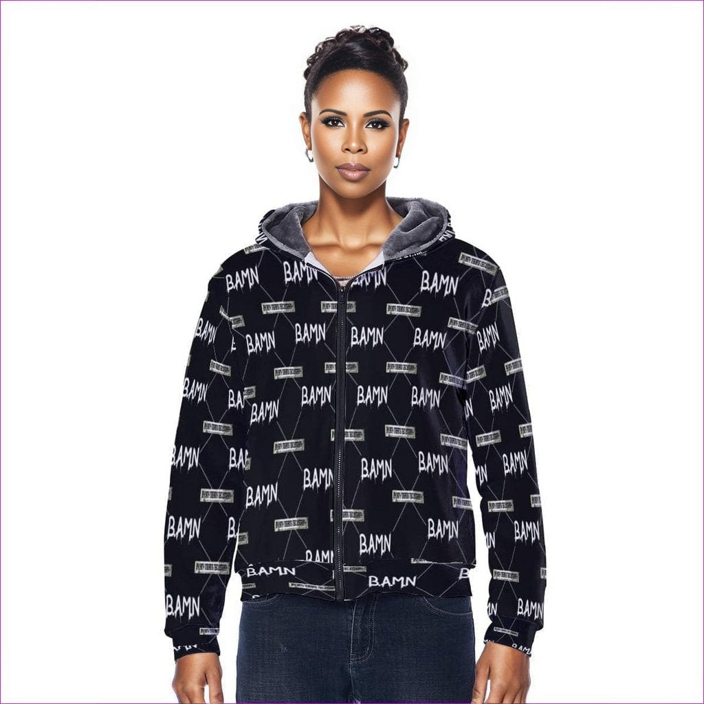 B.A.M.N Unisex Heavy Fleece Zip Up Hoodie - men's hoodie at TFC&H Co.