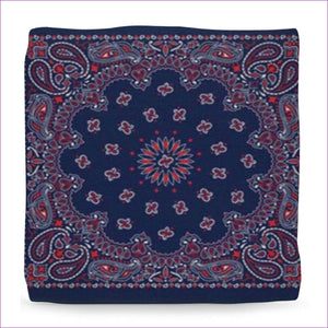 13x13x13 inch Bandanna Branded Home Ottomans - ottoman at TFC&H Co.