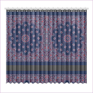 - Bandanna Branded Home Window Curtain 52"x96" (Two Piece) - window curtain at TFC&H Co.