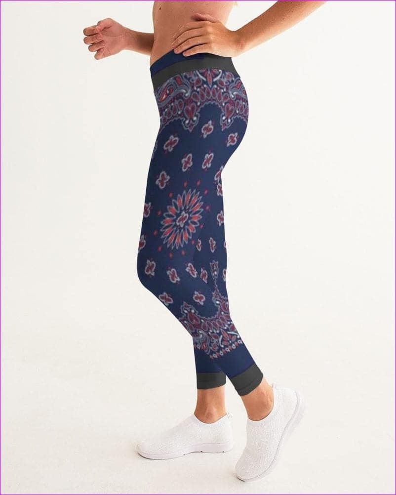 Bandanna Branded Womens Yoga Pants - women's leggings at TFC&H Co.