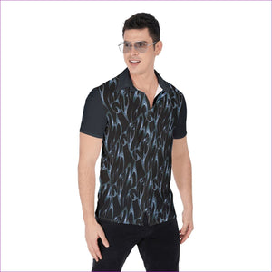 - Bay Men's Button-Up Shirt - mens button-up shirt at TFC&H Co.