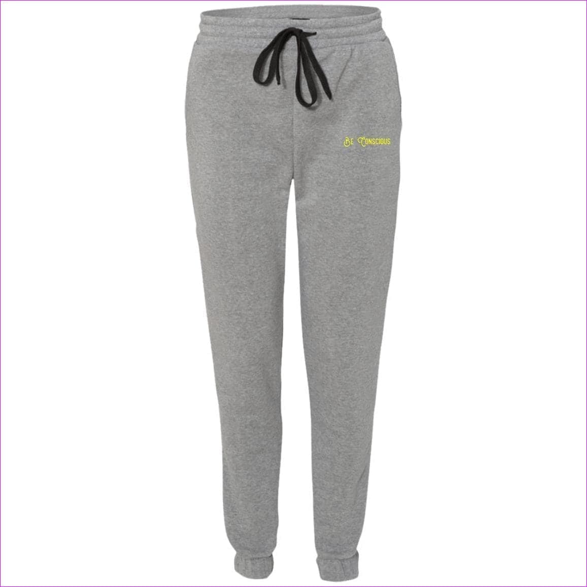 Heather Grey - Be Conscious Adult Fleece Joggers - mens sweatpants at TFC&H Co.