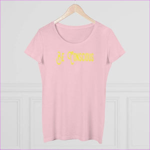 Cotton Pink - Be Conscious Organic Womens Lover T-shirt - Womens T-Shirts at TFC&H Co.