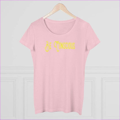 Cotton Pink Be Conscious Organic Womens Lover T-shirt - Women's T-Shirts at TFC&H Co.