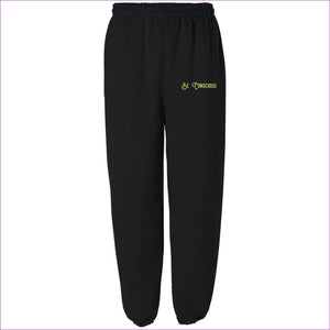 Black Be Conscious Unisex Fleece Sweatpant without Pockets - unisex sweatpants at TFC&H Co.