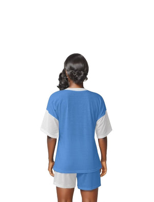 - Be Conscious Womens Loose T-shirt Short Set - womens top & short set at TFC&H Co.