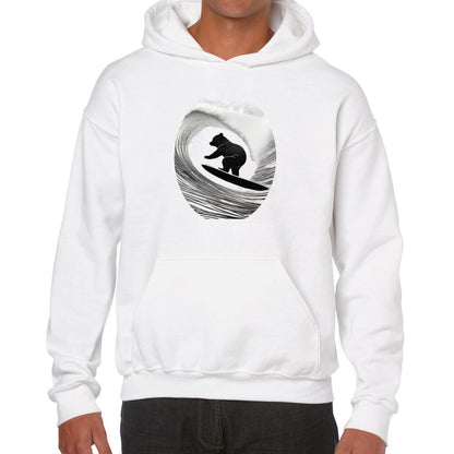 White Teddy Rip Unisex Heavy Blend Hooded Sweatshirt - unisex hoodie at TFC&H Co.