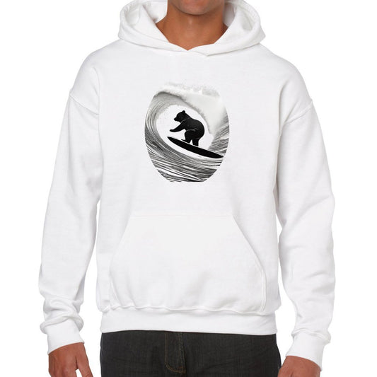 White Teddy Rip Unisex Heavy Blend Hooded Sweatshirt - unisex hoodie at TFC&H Co.