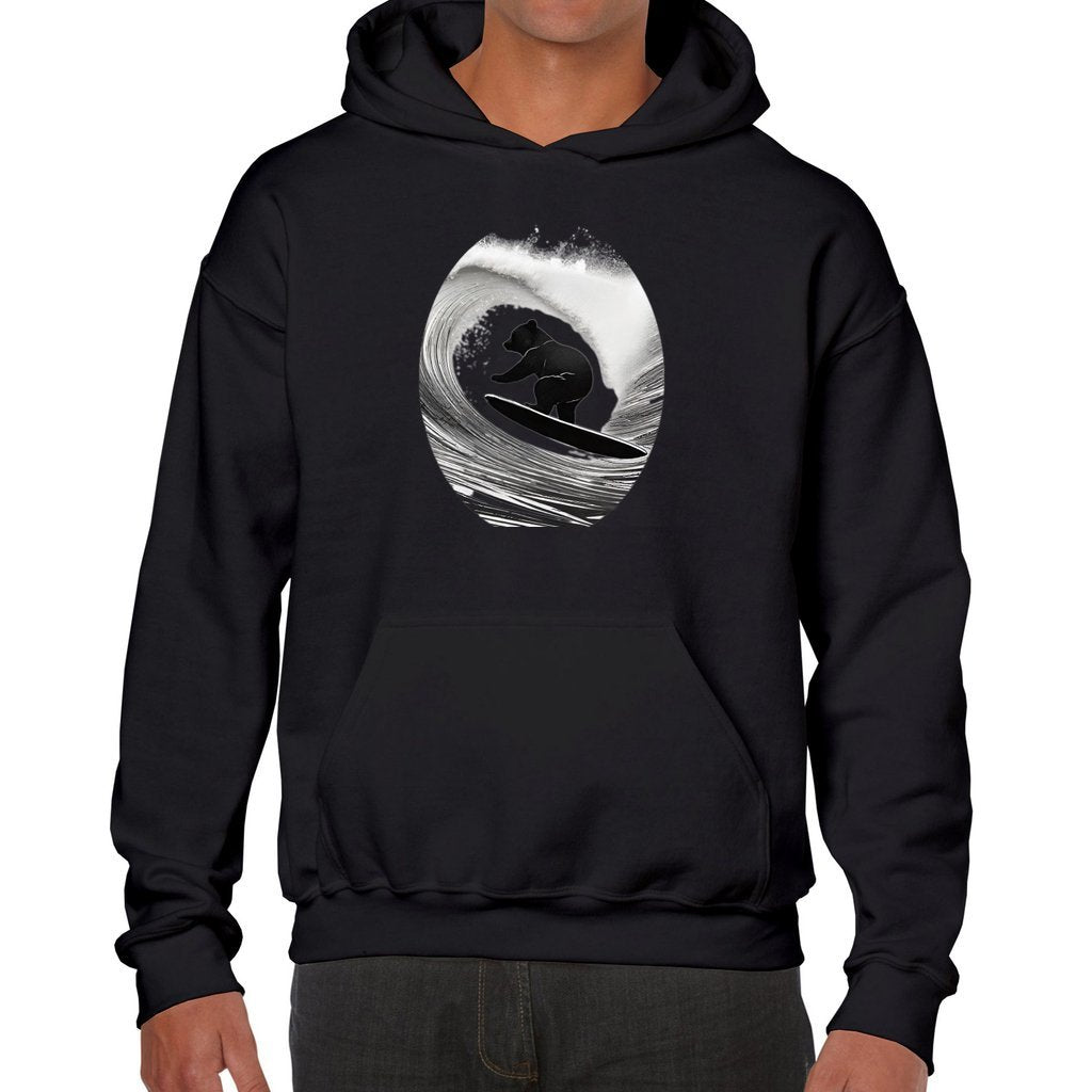 Black Teddy Rip Unisex Heavy Blend Hooded Sweatshirt - unisex hoodie at TFC&H Co.