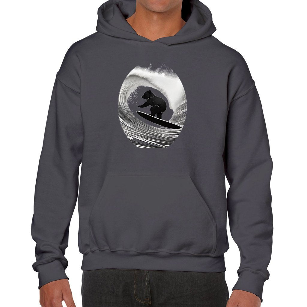 Charcoal - Teddy Rip Unisex Heavy Blend Hooded Sweatshirt - unisex hoodie at TFC&H Co.