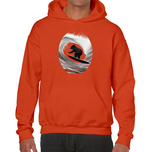 Orange - Teddy Rip Unisex Heavy Blend Hooded Sweatshirt - unisex hoodie at TFC&H Co.