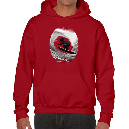 Red Teddy Rip Unisex Heavy Blend Hooded Sweatshirt - unisex hoodie at TFC&H Co.