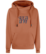 Ginger Biscuit - Beauty AWDis Cross Neck Hoodie - Womens Hoodie at TFC&H Co.
