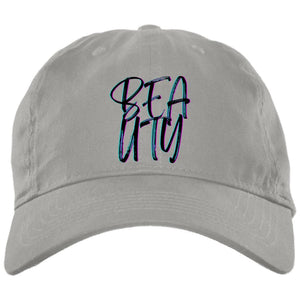 Light Grey One Size - Beauty Embroidered Brushed Twill Unstructured Dad Cap - Baseball Hat at TFC&H Co.