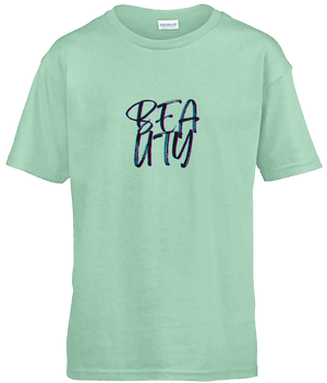 Mint - Beauty Gildan Kids Softstyle® Ringspun T-Shirt - Kids t-shirt at TFC&H Co.