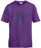 Purple - Beauty Gildan Kids Softstyle® Ringspun T-Shirt - Kids t-shirt at TFC&H Co.