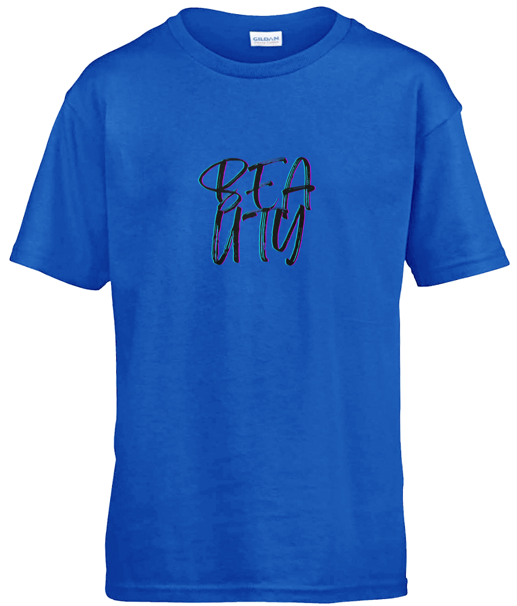 Royal Blue - Beauty Gildan Kids Softstyle® Ringspun T-Shirt - Kids t-shirt at TFC&H Co.