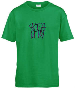 Irish Green - Beauty Gildan Kids Softstyle® Ringspun T-Shirt - Kids t-shirt at TFC&H Co.