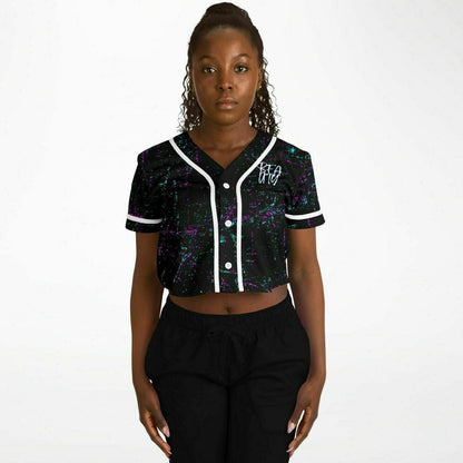 Beauty Premium Fashion Women's Cropped Baseball Jersey – TFC&H Co.