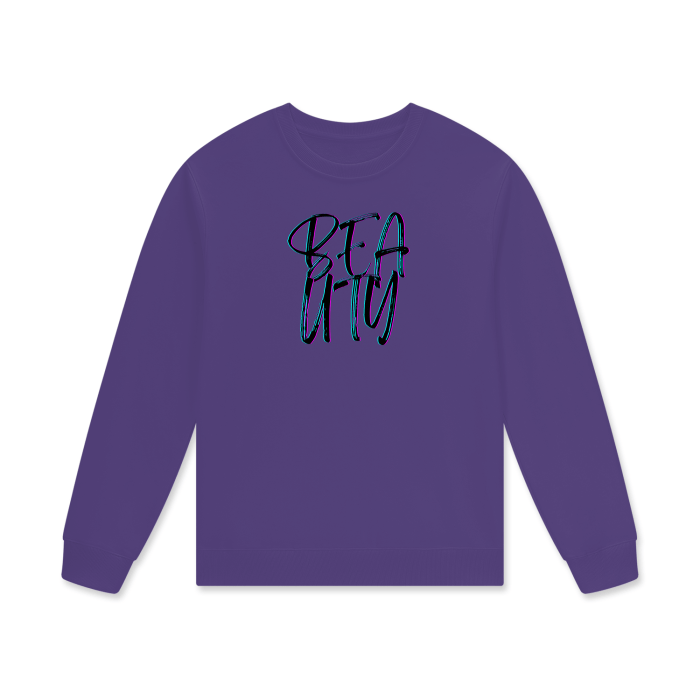 Violet Crescent - Beauty Staple 100% Cotton Women's Sweatshirt - womens sweatshirt at TFC&H Co.