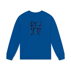 Lapis Blue - Beauty Staple 100% Cotton Women's Sweatshirt - womens sweatshirt at TFC&H Co.