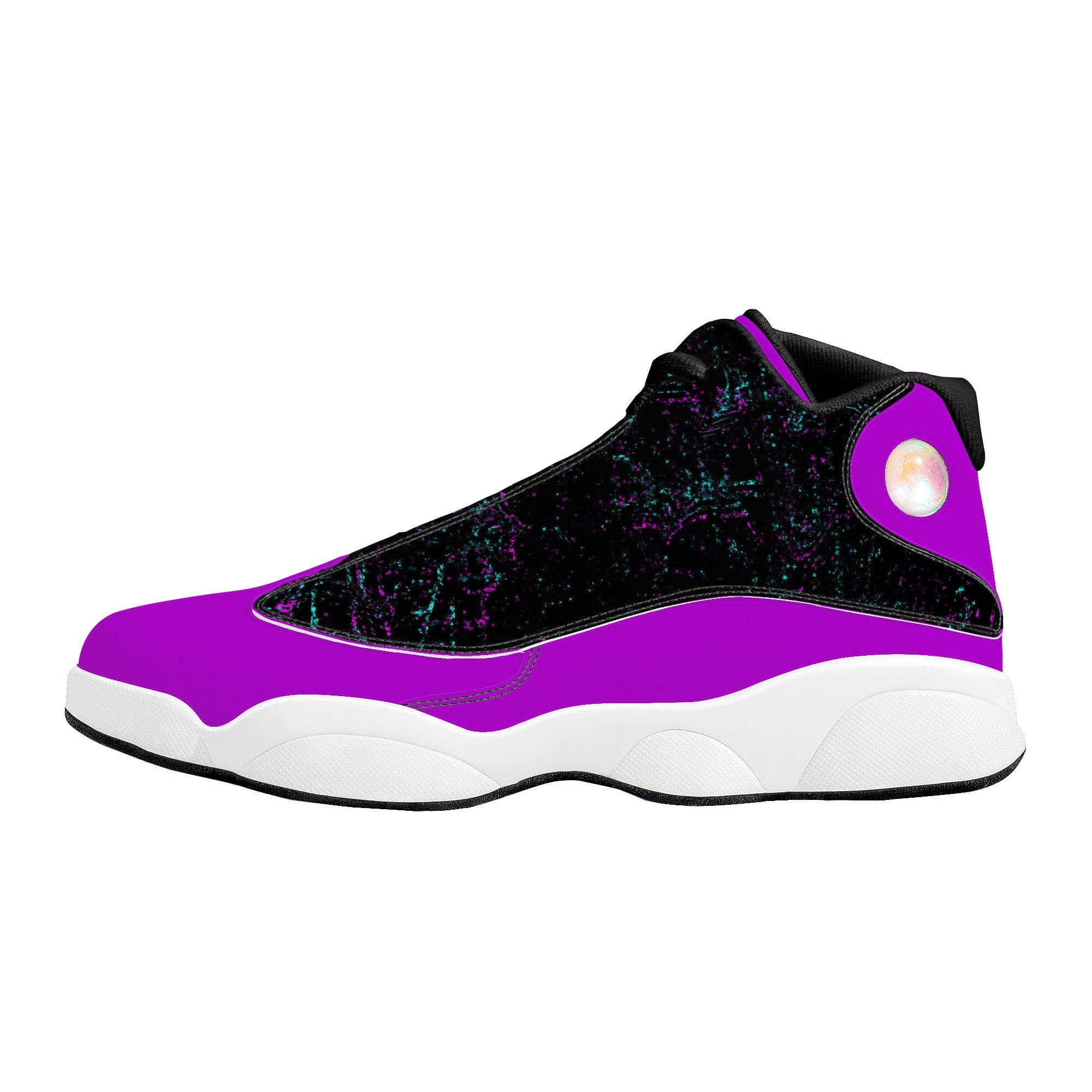 Beauty Unisex Basketball Shoes - Black - unisex basketball shoes at TFC&H Co.