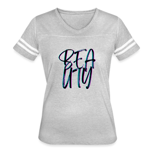heather gray/white - Beauty Women’s Vintage Sport T-Shirt - Women’s Vintage Sport T-Shirt | LAT 3537 at TFC&H Co.