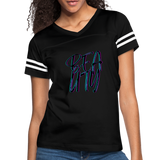 black/white - Beauty Women’s Vintage Sport T-Shirt - Women’s Vintage Sport T-Shirt | LAT 3537 at TFC&H Co.