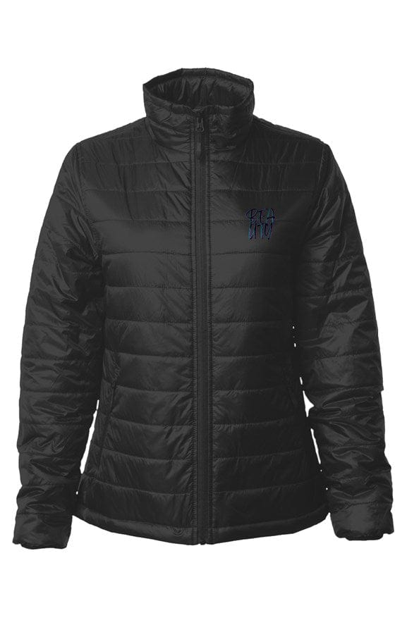 Black - Beauty Womens Puffer Jacket - 2 options - womens puffer jacket at TFC&H Co.