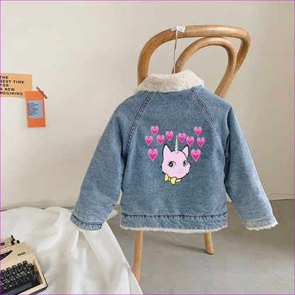 Bec & Friends Kids Faux Rabbit Fur Jacket - kids coat at TFC&H Co.