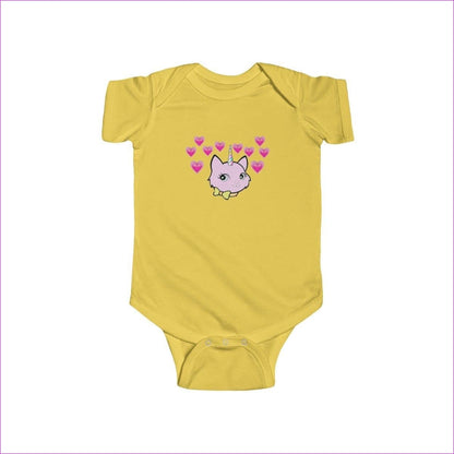 Butter Bec & Friends Uni-Kitten Infant Fine Jersey Bodysuit - onesie at TFC&H Co.