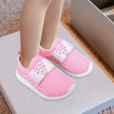 Pink 5 - Bec's Uni-Kitten Children's Breathable Sneaker - kids shoes at TFC&H Co.