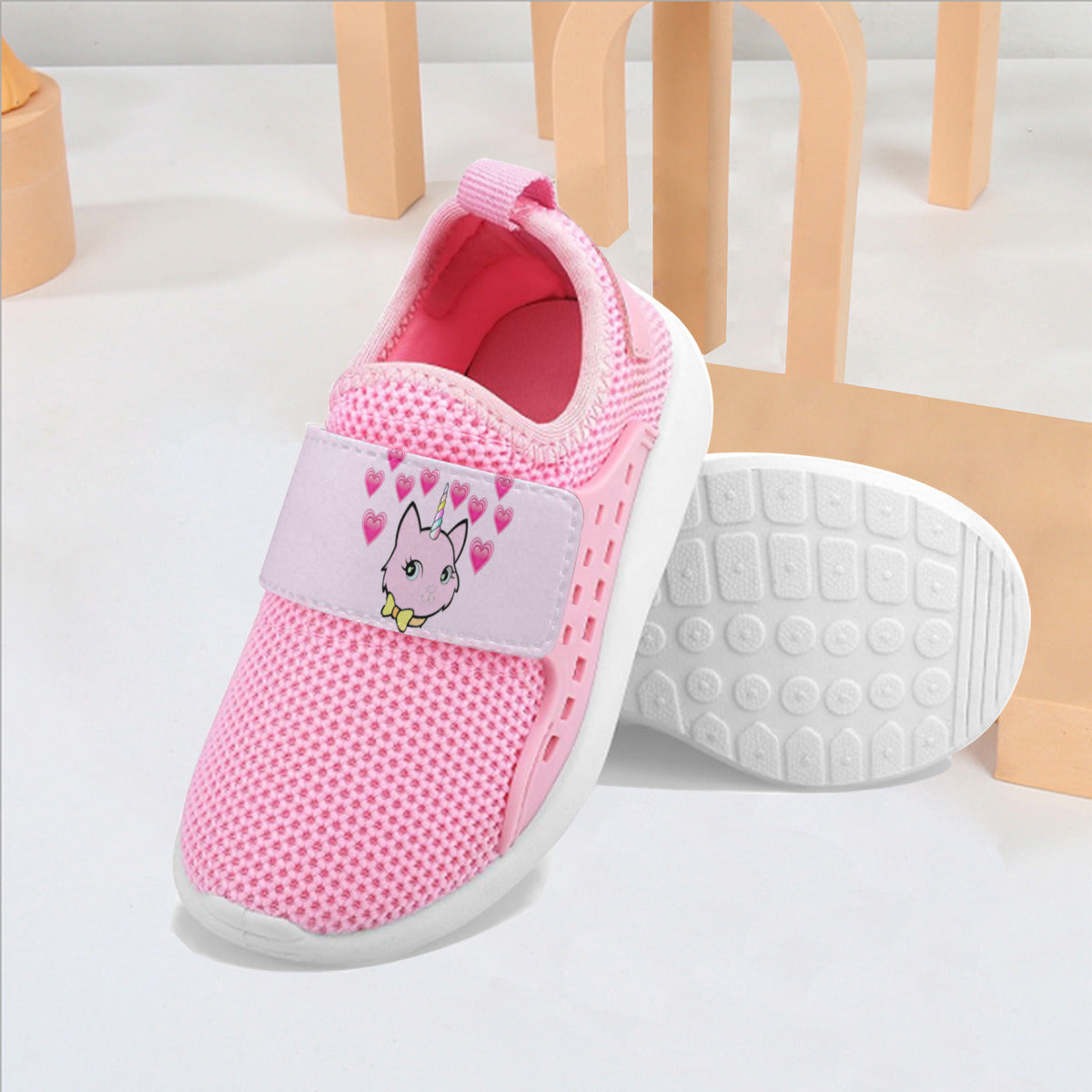 Bec's Uni-Kitten Children's Breathable Sneaker - kid's shoes at TFC&H Co.