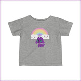 Heather - Bec's Uni-Pup Infant Fine Jersey Tee - kids top at TFC&H Co.