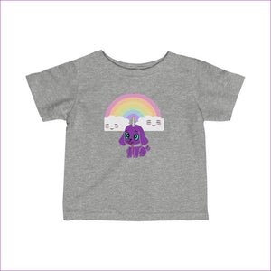 Heather - Bec's Uni-Pup Infant Fine Jersey Tee - kids top at TFC&H Co.